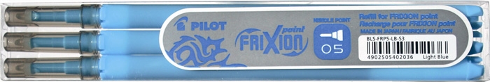 Pilot Frixion Clicker 0,5 utántöltő, világoskék (3)