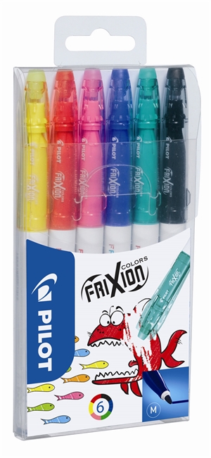 Pilot Frixion Colors 0,7 színes tollak (6)