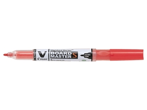 Pilot V Board Master S Ultra Fine kerek hegy piros