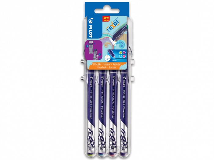 Pilot Frixion Fineliner Set2Go 1,3mm Pasztell vegyes (4)