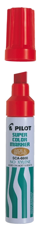 Pilot Marker Super Color Jumbo 10,0 mm piros