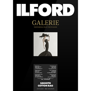 Ilford Smooth Cotton Rag for FineArt Album - 210mm x 335mm - 25 lap