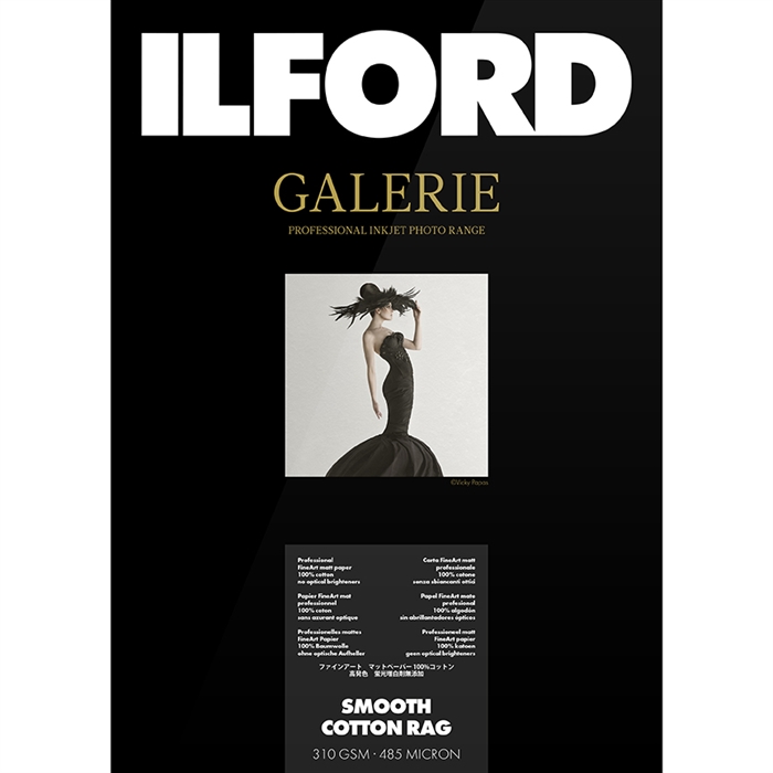 Ilford Smooth Cotton Rag for FineArt Album - 330mm x 365mm - 25 lap