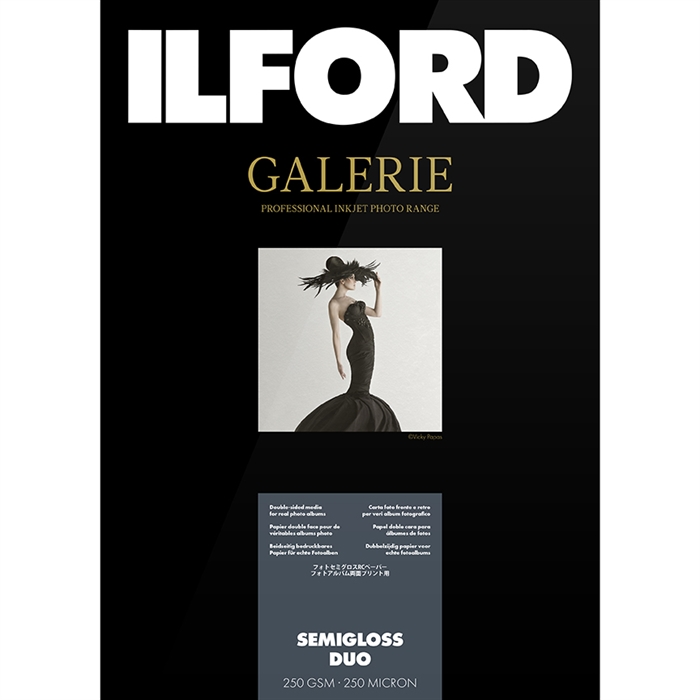 Ilford Semigloss Duo for FineArt Album - 210mm x 245mm - 25 lap