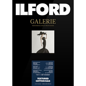 Ilford Textured Cotton Rag for FineArt Album - 210mm x 335mm - 25 lap