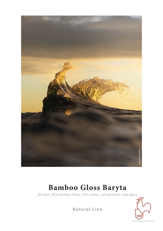 Hahnemühle Bamboo Gloss Baryta 305 g/m² - 50" x 12 méter