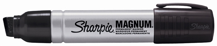 Sharpie Marker Fémes Magnum 9,8/14,8mm fekete