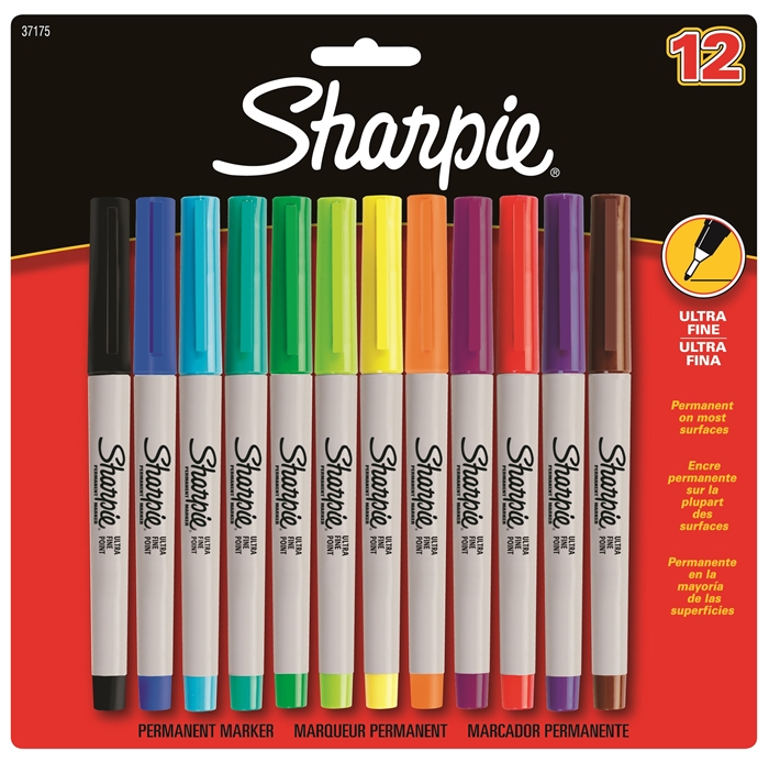 Sharpie filctoll Ultra Fine 0,5 mm vegyes színek (12)