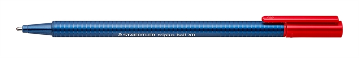 Staedtler Triplus golyóstoll kupakkal XB piros