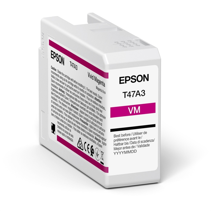 Epson Vivid Magenta 50 ml tintapatron T47A3 - Epson SureColor P900