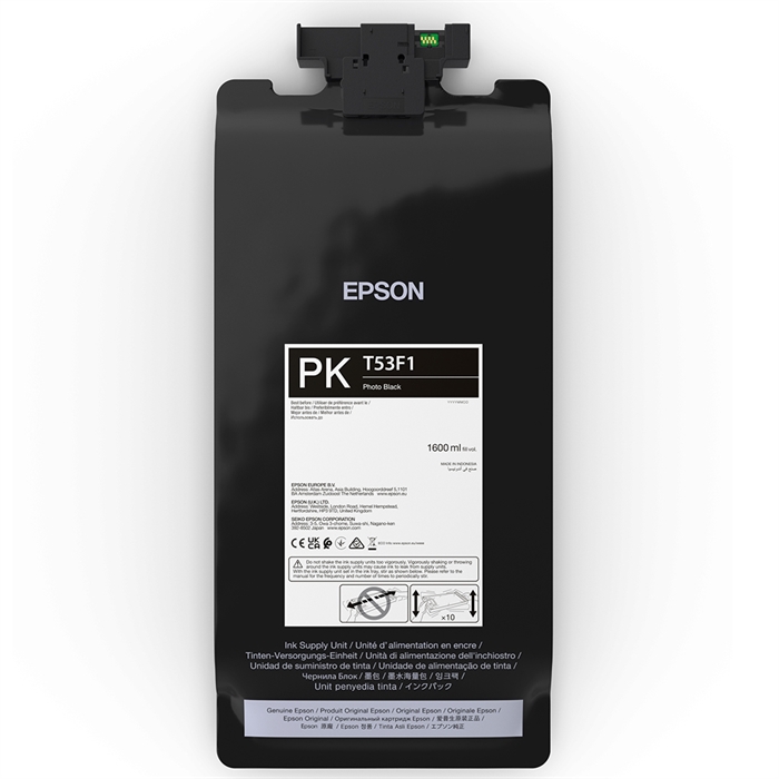 Epson tintazsák Photo Black 1600 ml - T53F1