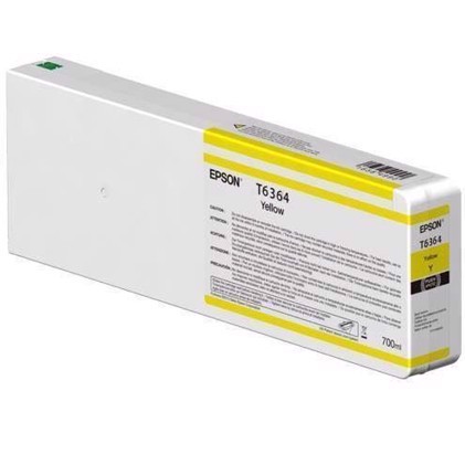 Epson T6364 Yellow - 700 ml blækpatron