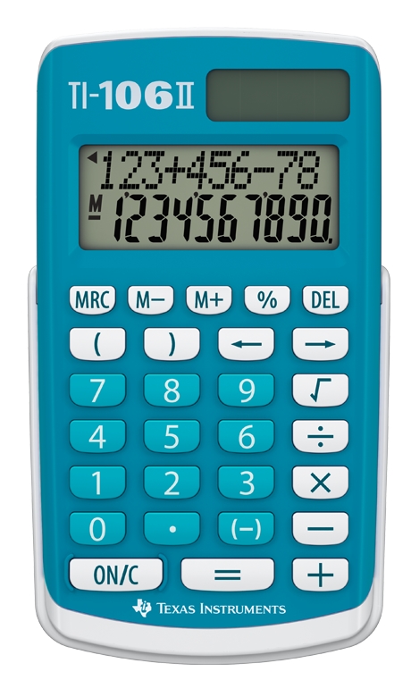 Texas Instruments TI-106 II Alapvető számológép