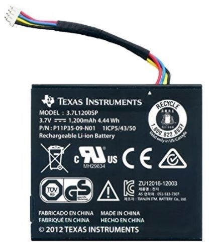 Texas Instruments TI újratölthető akkumulátor vezetékkel