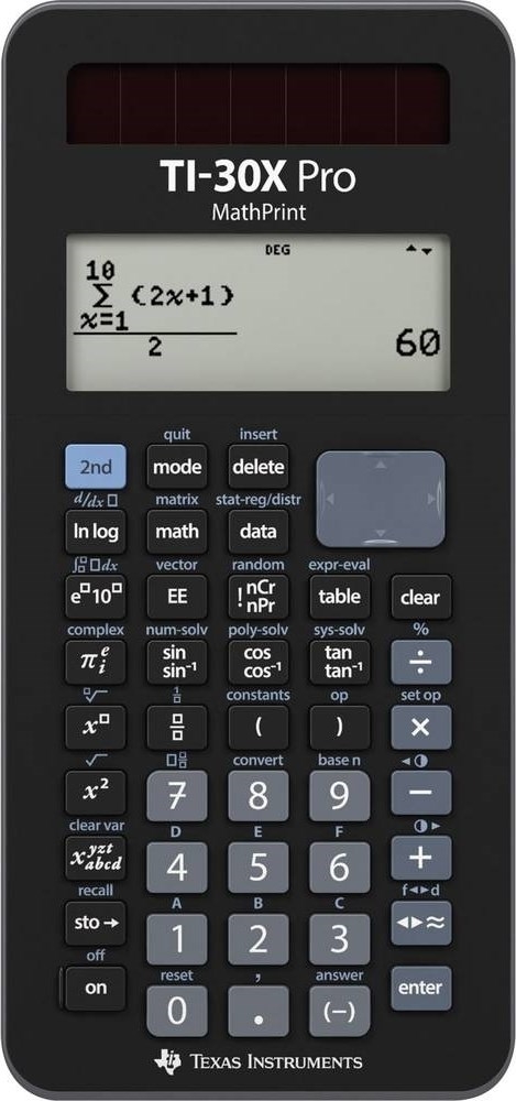 Texas Instruments TI-30X Pro Mathprint Tudományos számológép