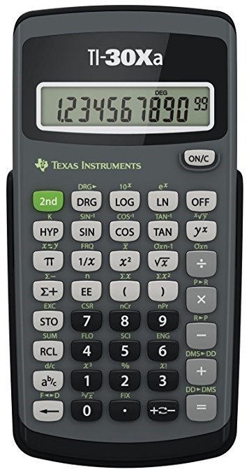 Texas Instruments TI-30Xa tudományos számológép