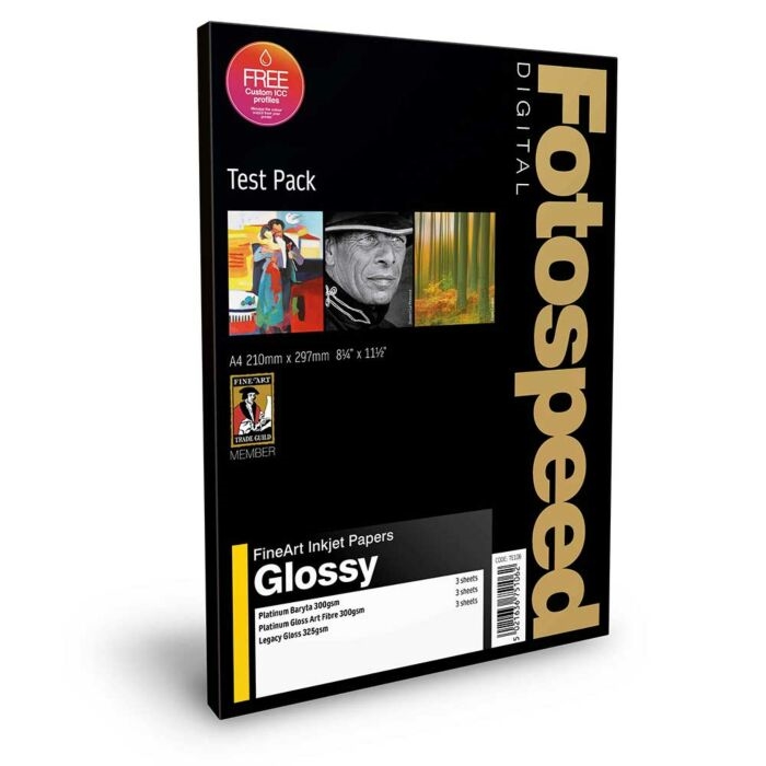 Fotospeed Fine Art Gloss Test Pack - A4, 9 lap