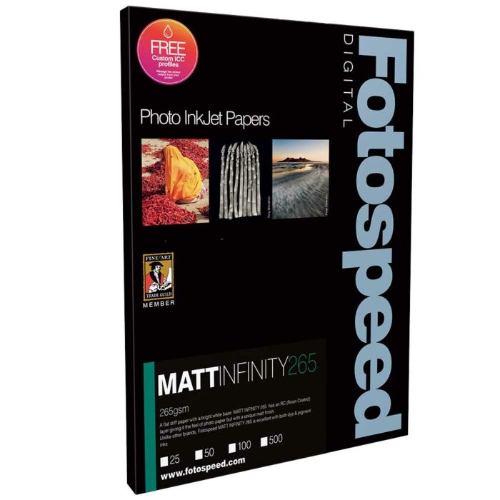 Fotospeed Matt Infinity 265 g/m² - A4, 25 lap