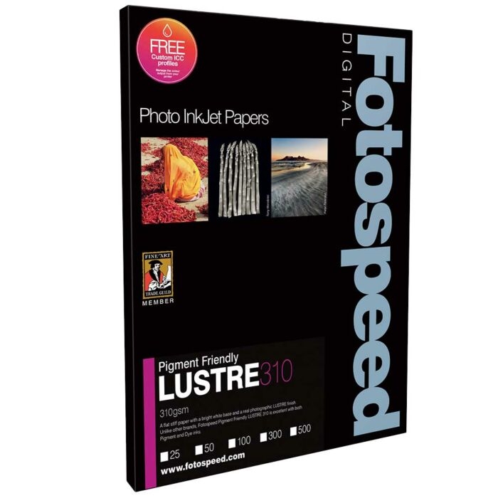 Fotospeed PF Lustre 310 g/m² - A4, 25 lap