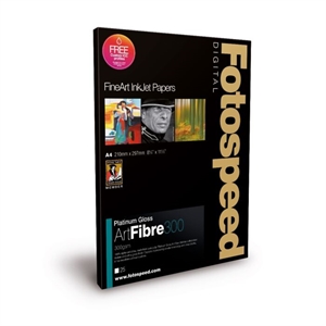 Fotospeed Platinum Gloss Art Fibre 300 g/m² - A2, 25 lap