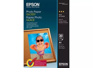 Epson Fotópapír Fényes 200 g/m² - A4 - 20 lap