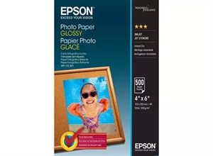 Epson Fényképpapír Fényes 200 g/m² - 10x15cm - 500 lap