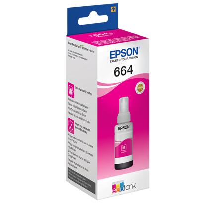 Epson T643 magenta blækpatron - 70 ml 