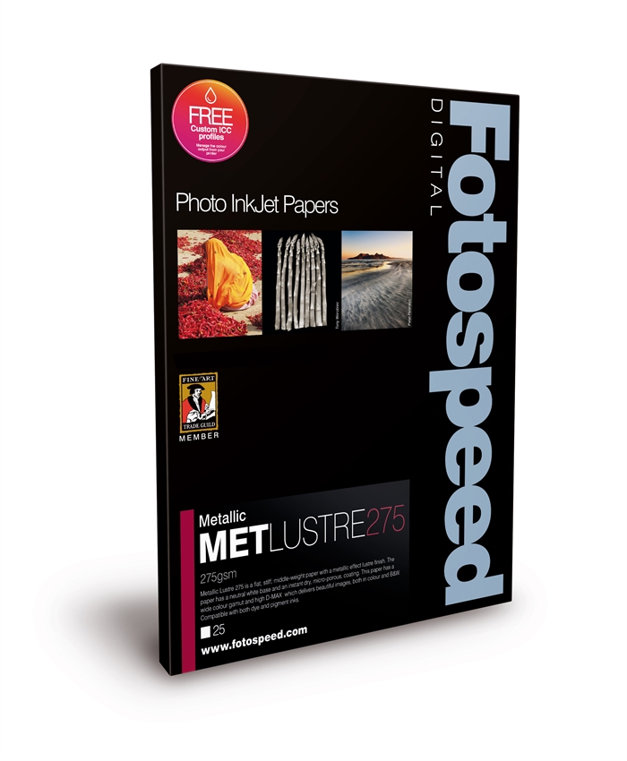 Fotospeed Metallic Lustre 275 g/m² - A4, 25 lap