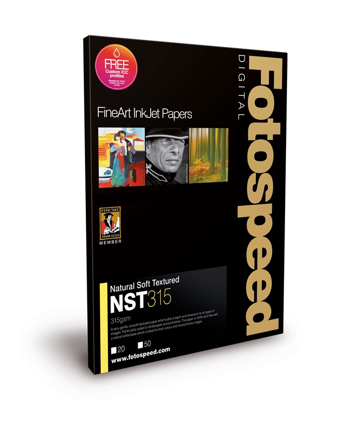 Fotospeed Natural Soft Textured 315 g/m² - A3+, 25 lap